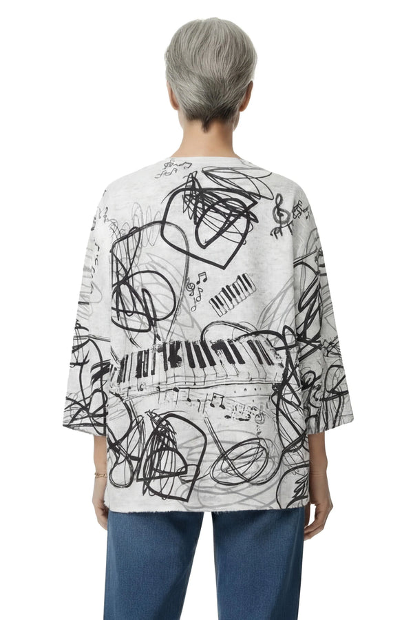 T1772SE Grey Soft Knit Sweater-Elton