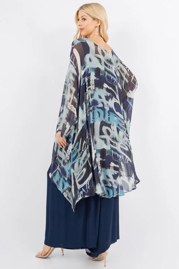 VC166 Love Graffiti Whisper Top