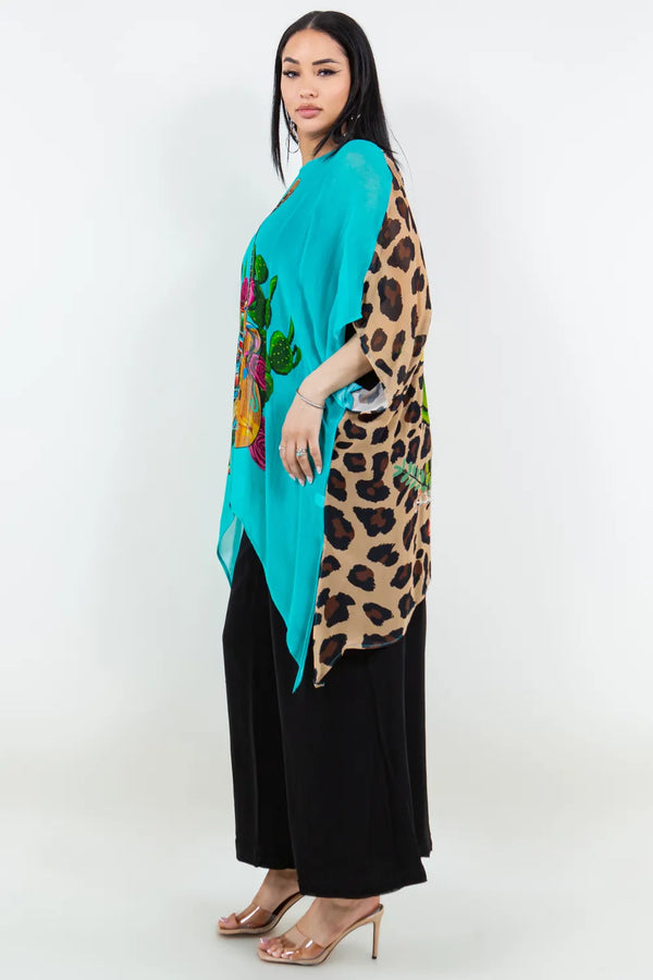 VC187 Guitar & Cactus 2Way Top