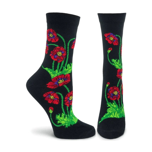 WC1214 Apothecary Poppies Sock