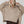 Load image into Gallery viewer, Woman wearing oversized taupe quarter-zip pullover sweatshirt with exposed seams and ribbed cuffs - 2
