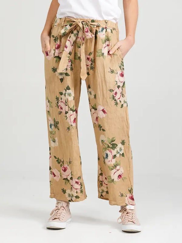 5202 Eva Floral Pant