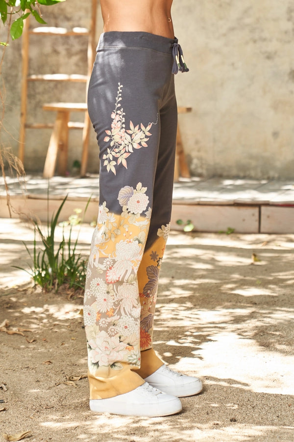 4358 Pull-on Zen Lounge Pant-Charcoal