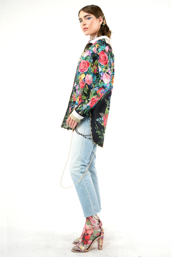 ED24K3 Zinnia Boyfriend Shirt