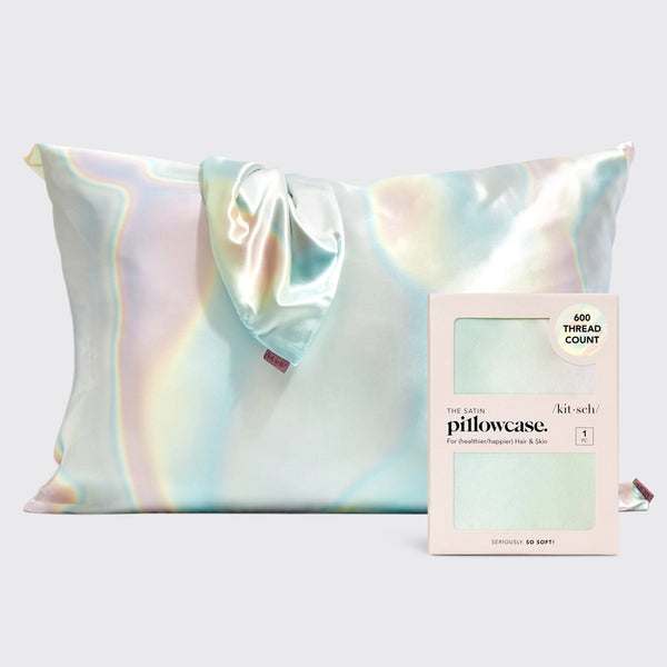 KITSCH Silky Satin Pillowcase-AURA