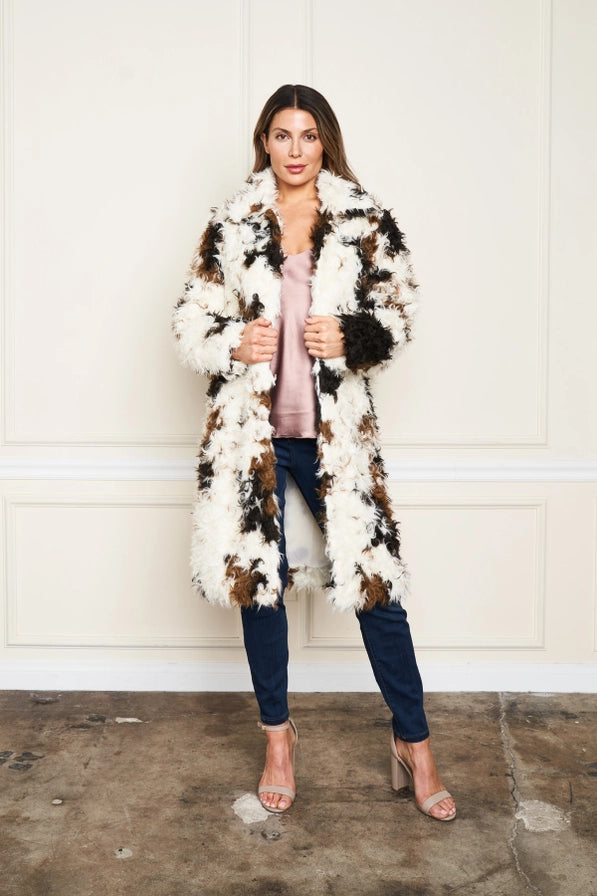5761 Statement Pony Fur Coat