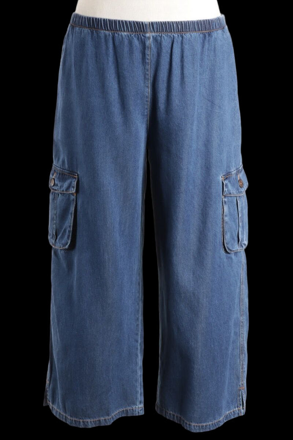 30135N15 Denim Cargo Pant