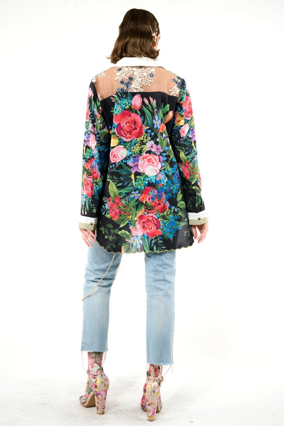 ED24K3 Zinnia Boyfriend Shirt