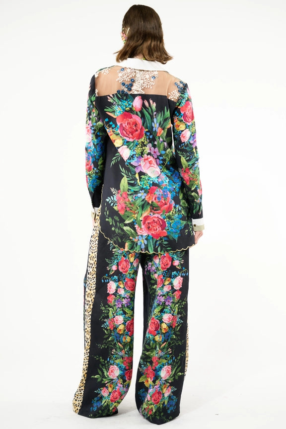 ED24K95 Zinnia Floral Pant