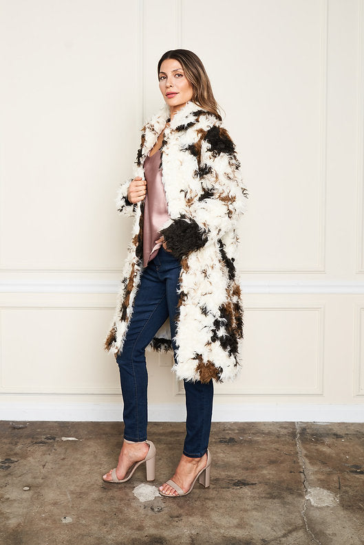 5761 Statement Pony Fur Coat