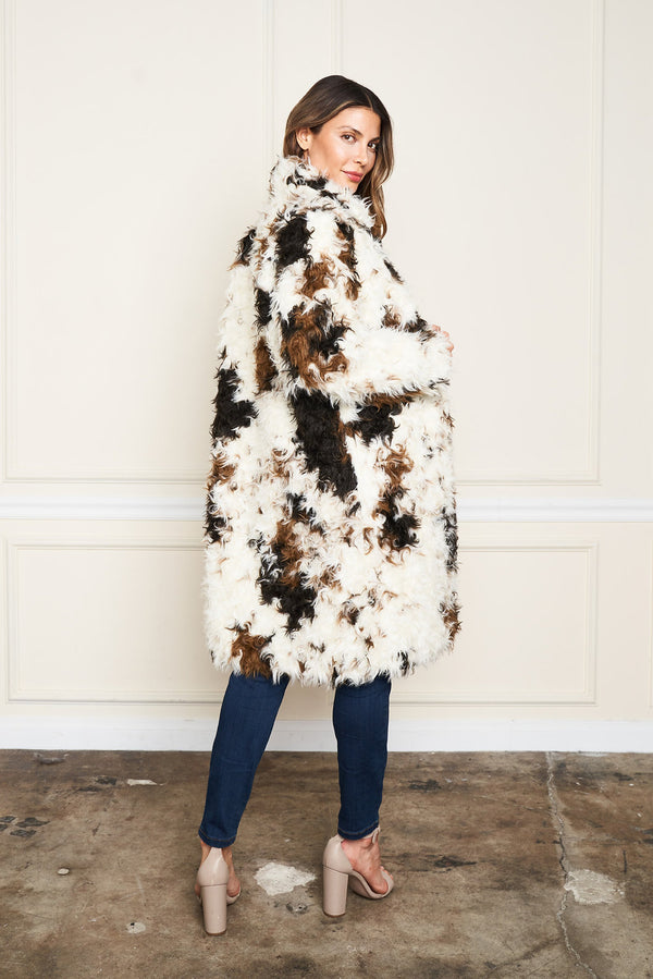 5761 Statement Pony Fur Coat