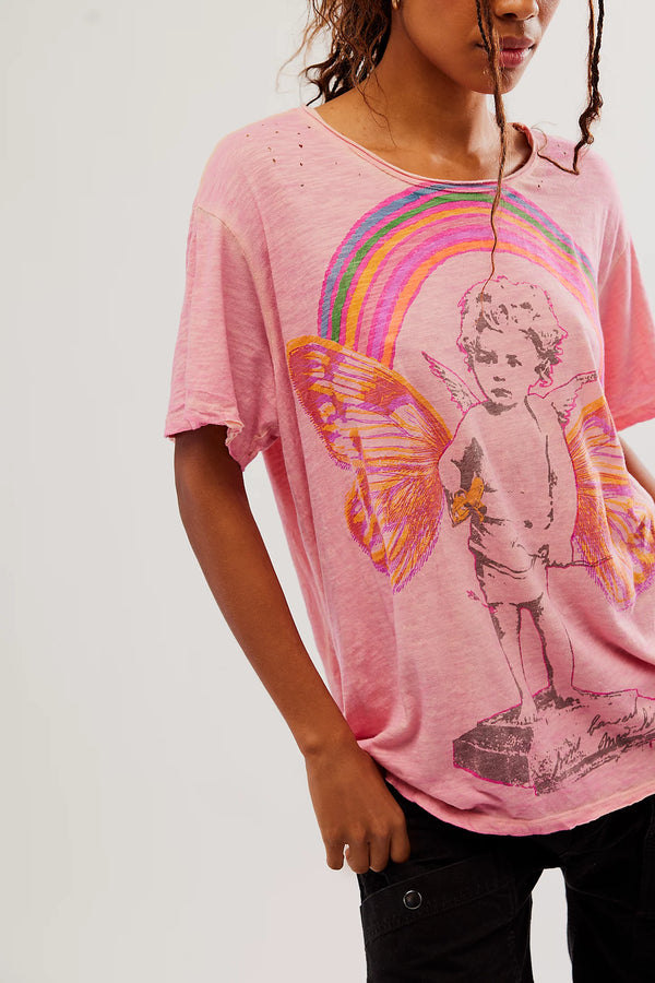 Donna's 1500 St. Valentines Rainbow Tshirt