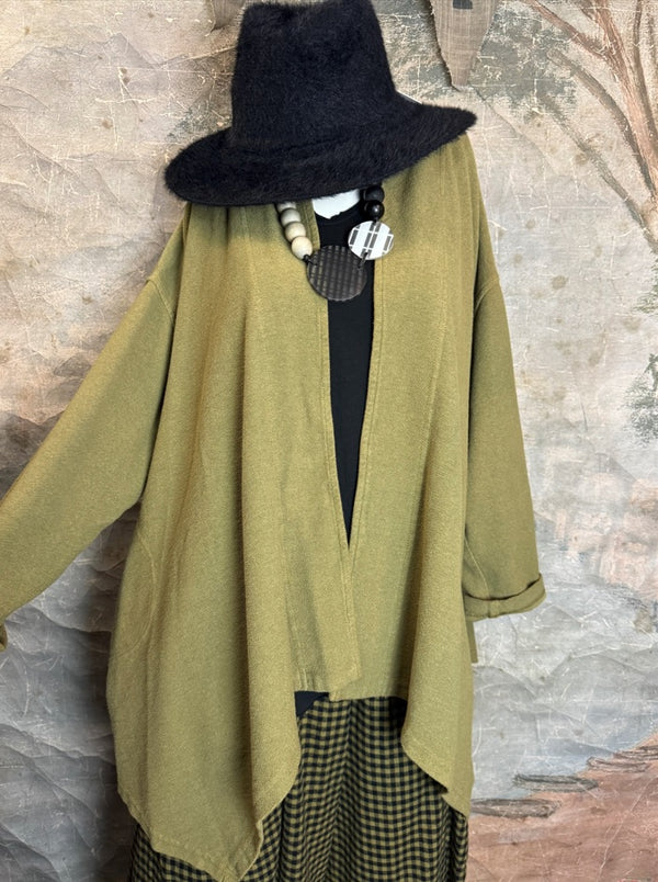 Fuzzy Palin Fedora Hat-Black