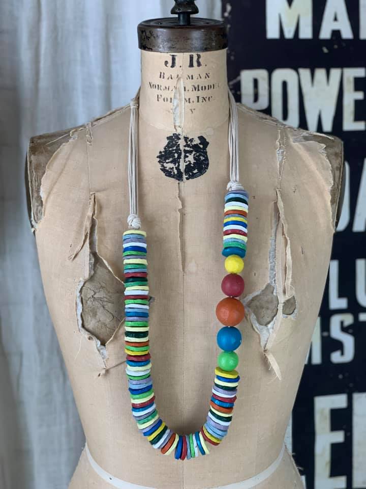 Handmade Paper Necklace – AGAATI