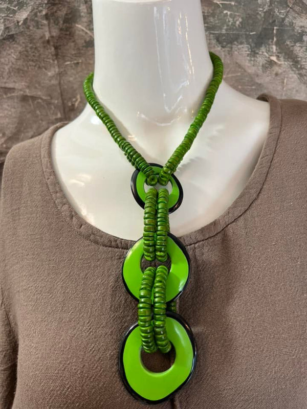 NT300- Green Necklace