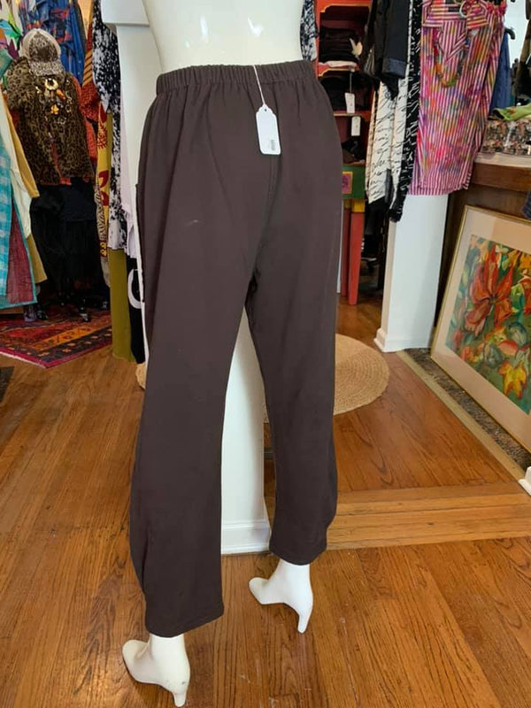 TY1777 Slim Pant-HOT COCOA
