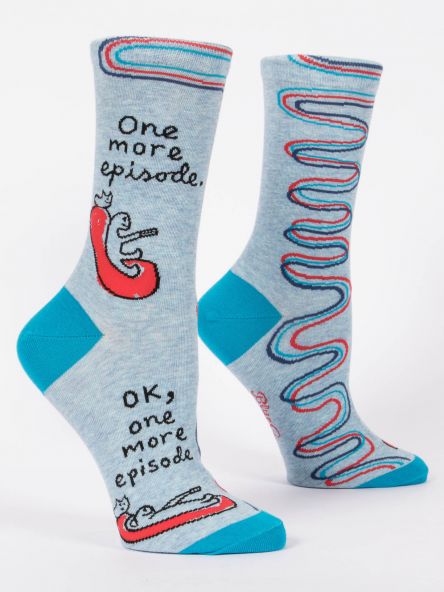 Blue Q's Crazy Talk Socks