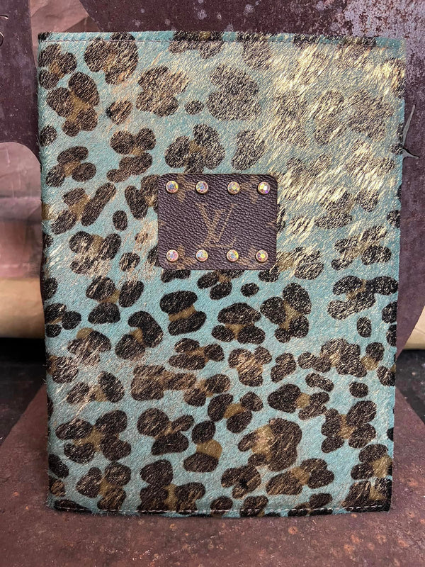 0910 LV Journal/Notebook-Seafoam Cheetah