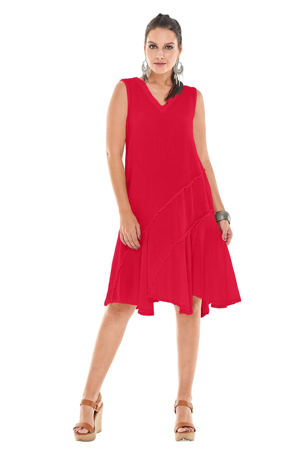 OMG Tabasco Dress-Crimson