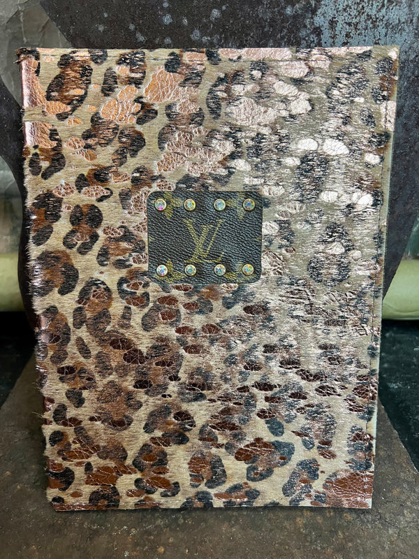 0910 LV Journal/Notebook- Copper Leopard