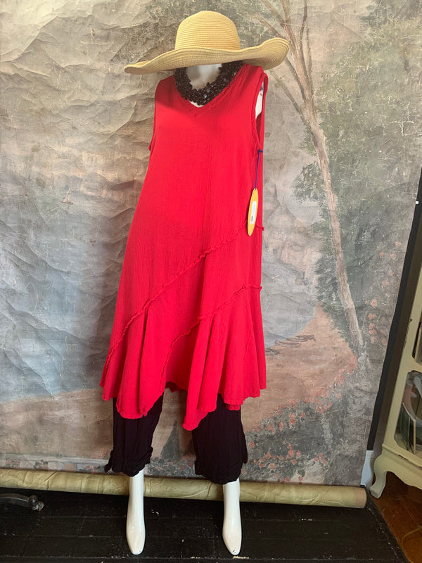 OMG Tabasco Dress-Crimson