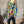Load image into Gallery viewer, NLP-452KA Kandinsky Silk Poncho
