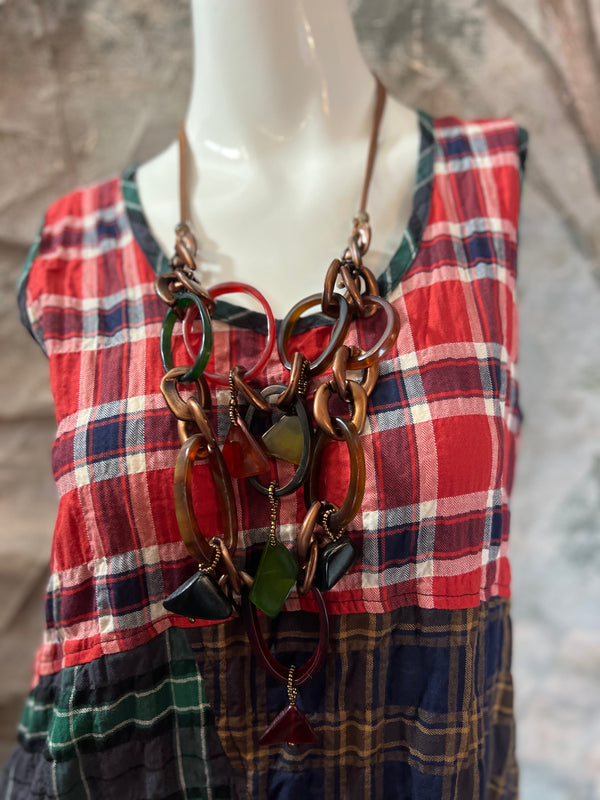 PB2128 Bodils Patch Tank Dress