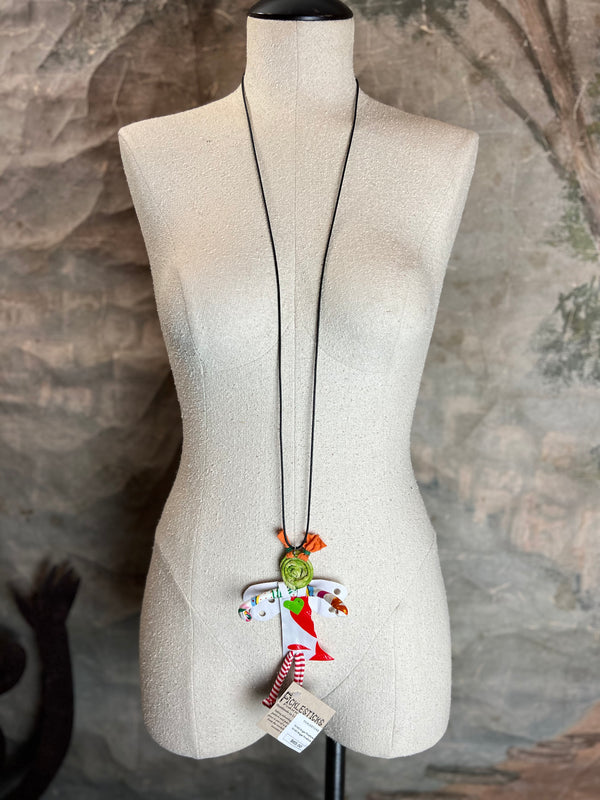 N140 Angel Pinafore Necklace-CUPID