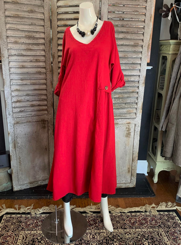 20 Chuchin Dress-Red